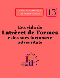 Couverture de Era vida de Laztzèret de Tormes