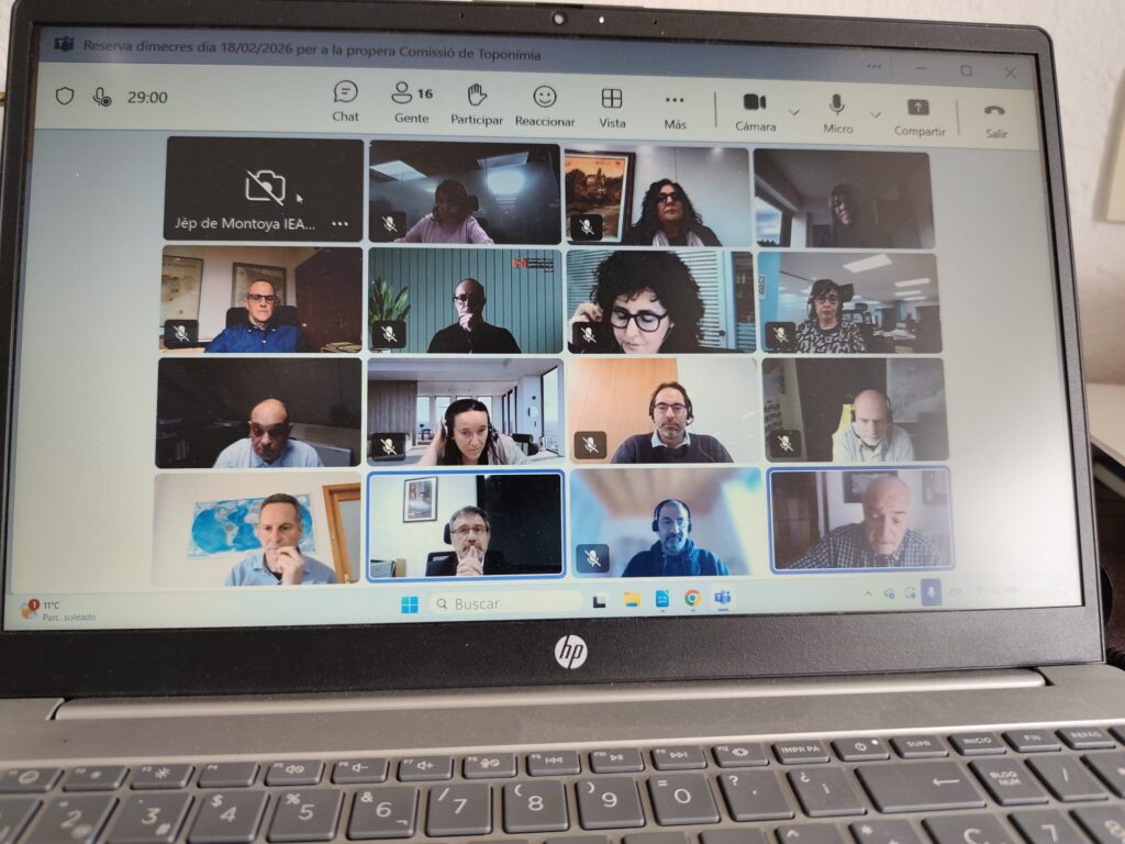 52au Session Plenària dera Comission de Toponimia de Catalonha